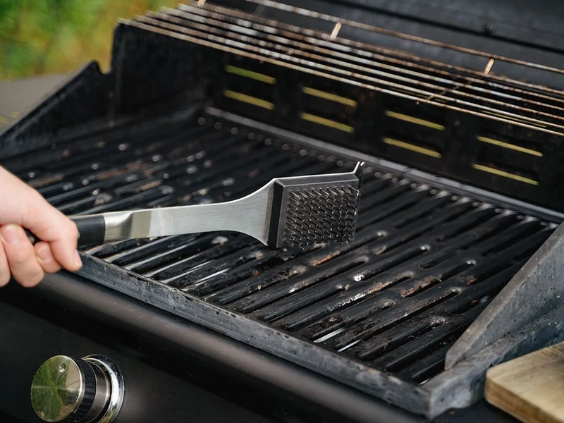 BBQ REINIGUNGSBÜRSTE AUS EDELSTAHL