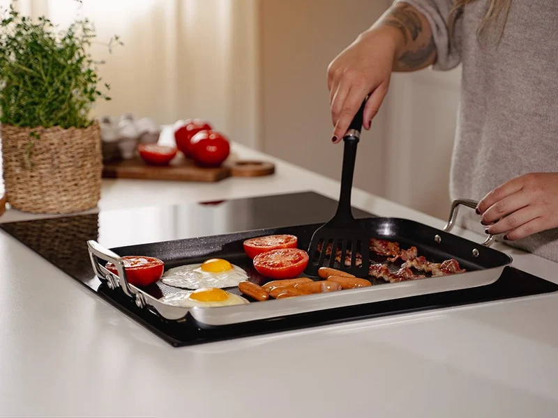 HYBRID ANTIHAFT GRILLPLATTE