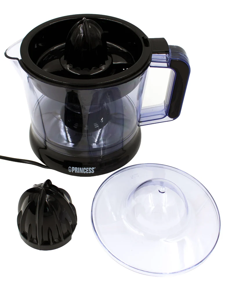Princess 201004 Zitruspresse, schwarz 1L