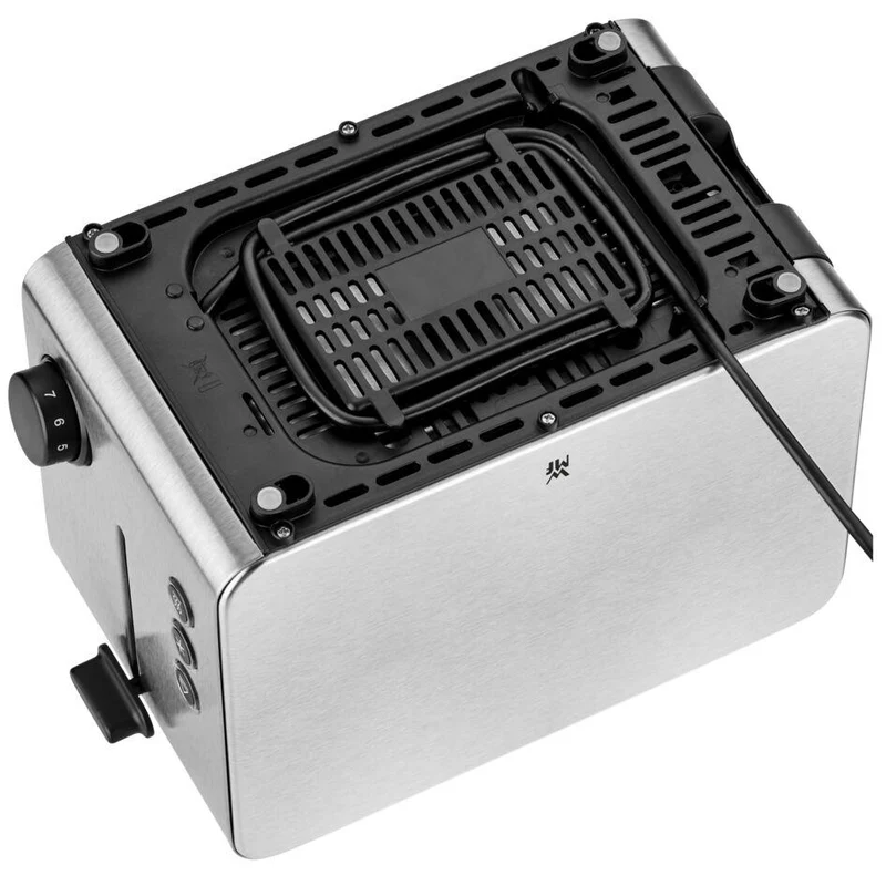 WMF Stelio Toaster 2 Scheiben Edelstahl, Doppelschlitz Toasters