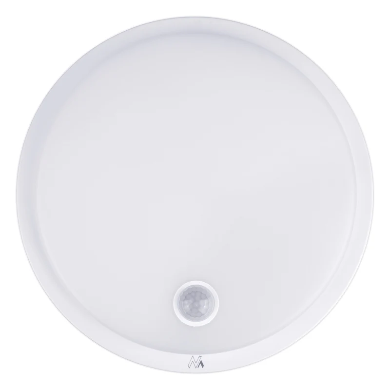 Maclean LED Light with Motion Sensor, PIR Sensor, White, 10W, IP65, 1000 lm, Neutral White, MCE525 W, 2 pieces