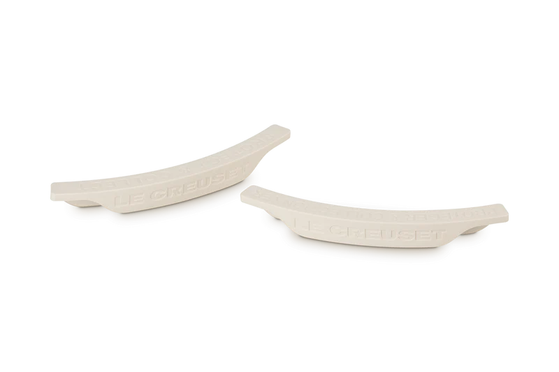 Le Creuset 2er-Set Stapelschutz aus Silikon Meringue 42818117161500