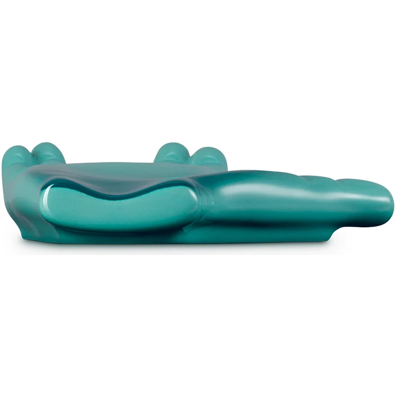 Le Creuset Live Long & Prosper Löffelablage Bleu Riviera 19cm