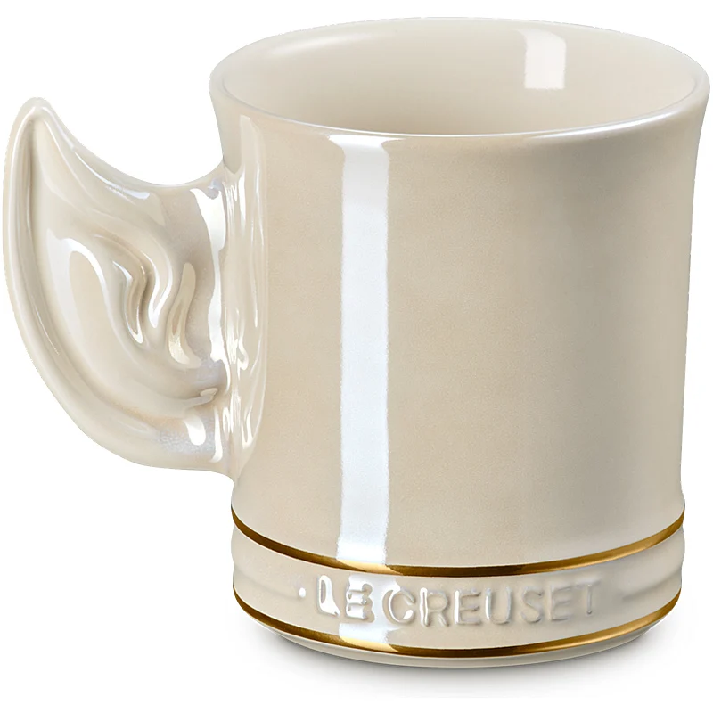 Le Creuset Spock Becher 400ml Pearlized Creme