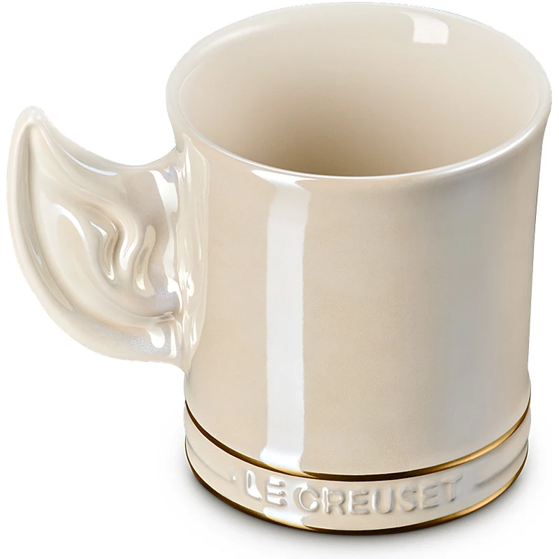 Le Creuset Spock Becher 400ml Pearlized Creme
