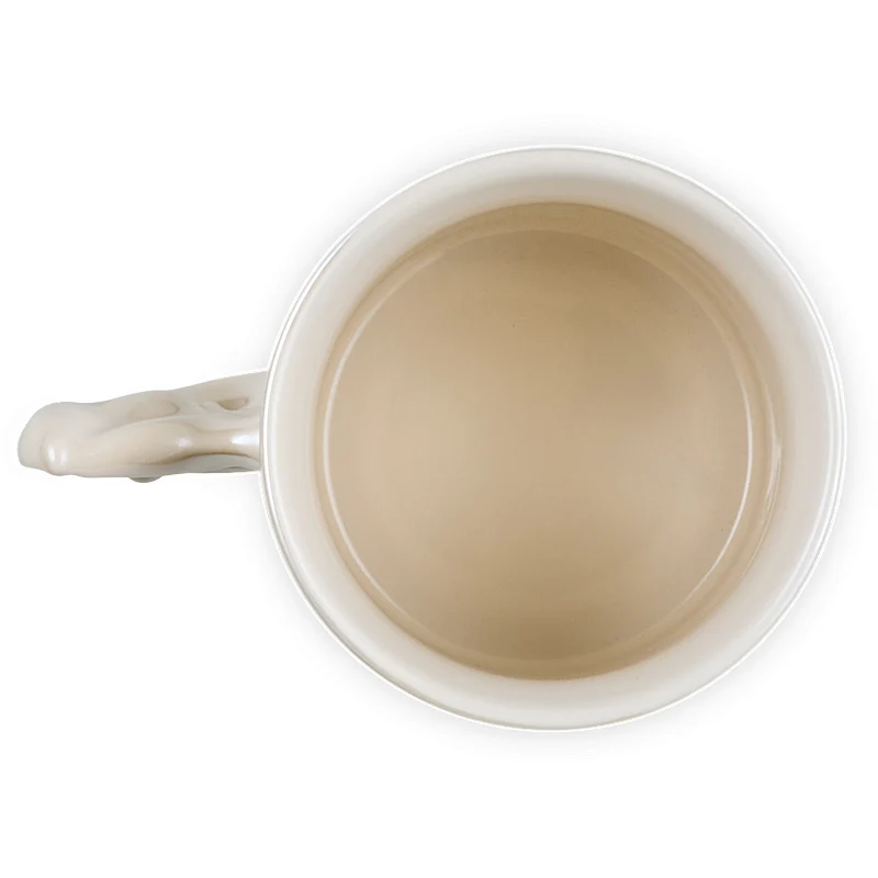Le Creuset Spock Becher 400ml Pearlized Creme