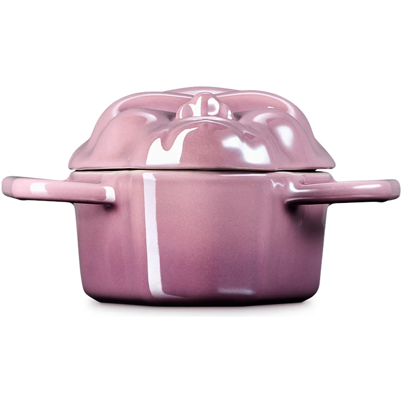 Le Creuset Talosianer Mini-Cocotte 300ml Pearlized Mauve Pink