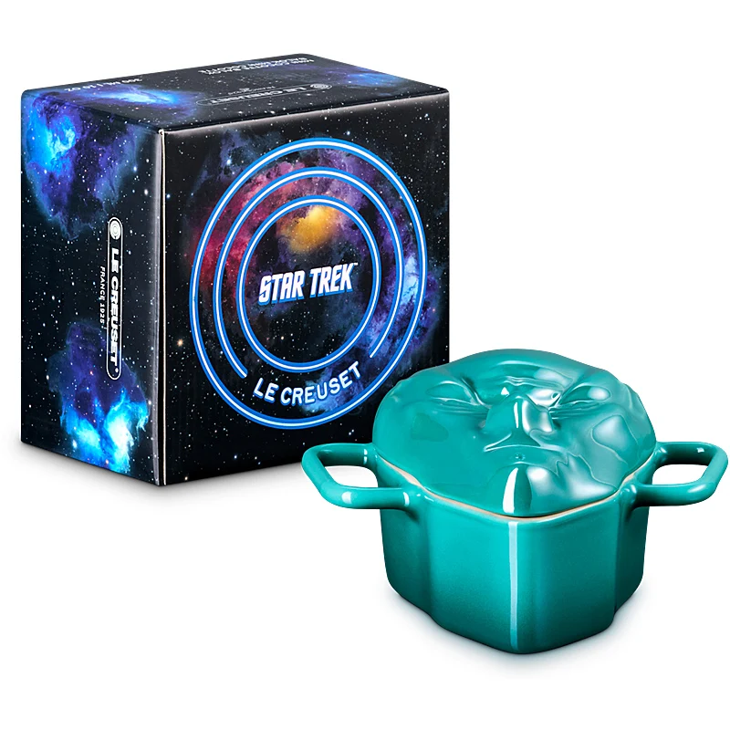Le Creuset Balok Mini-Cocotte 300ml Pearlized Bleu Riviera