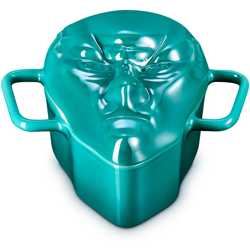 Le Creuset Balok Mini-Cocotte 300ml Pearlized Bleu Riviera