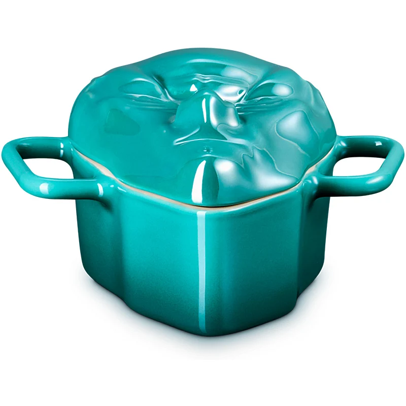 Le Creuset Balok Mini-Cocotte 300ml Pearlized Bleu Riviera