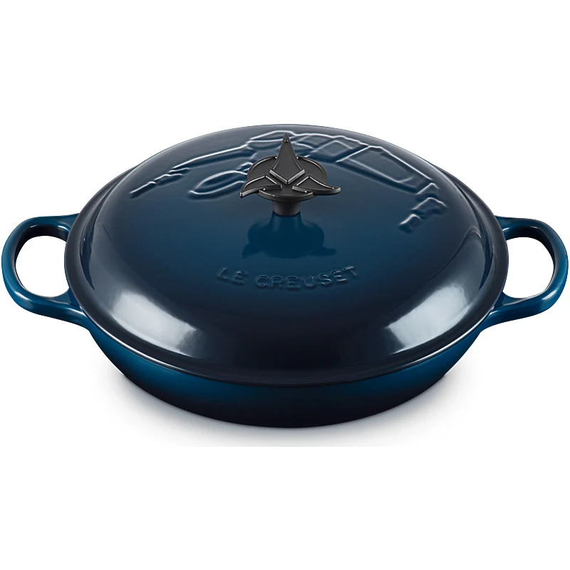 Le Creuset Star Trek Klingonen Signature Gourmet-Profitopf 30cm Nuit