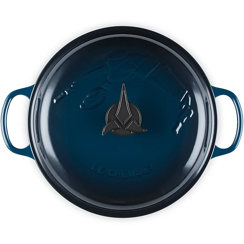 Le Creuset Star Trek Klingonen Signature Gourmet-Profitopf 30cm Nuit