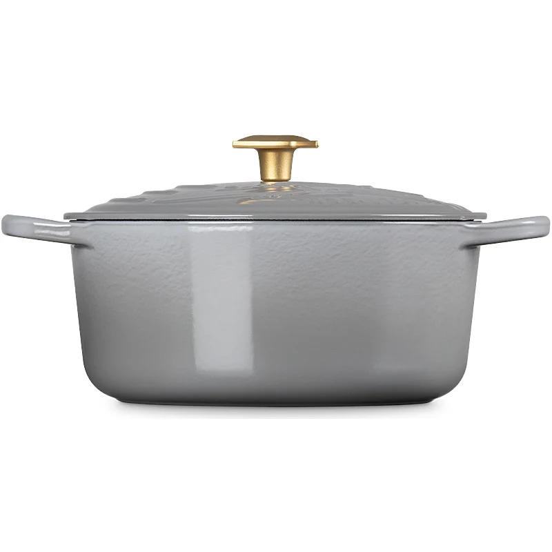 Le Creuset Star Trek Enterprise Signature Bräter 26cm Perlgrau