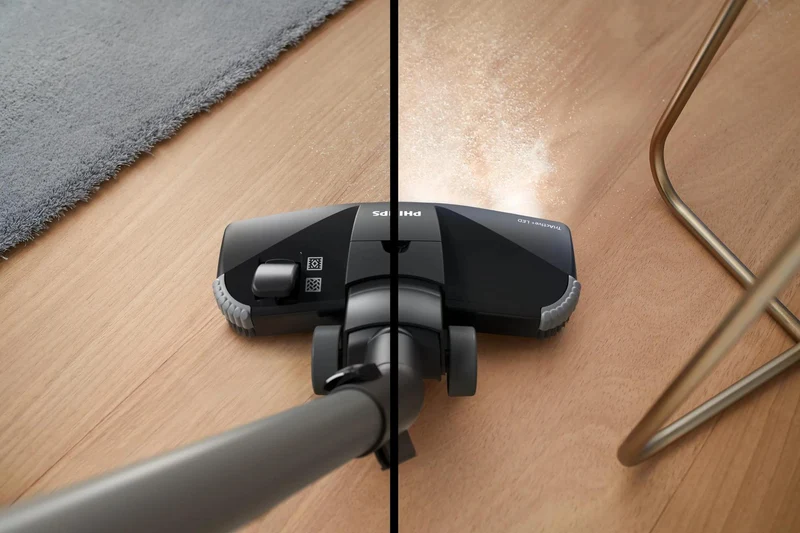 Philips Vacuum cleaner S-Bag TriActive+LED| Deep Black
