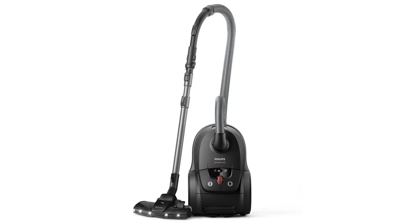 Philips Vacuum cleaner S-Bag TriActive+LED| Deep Black