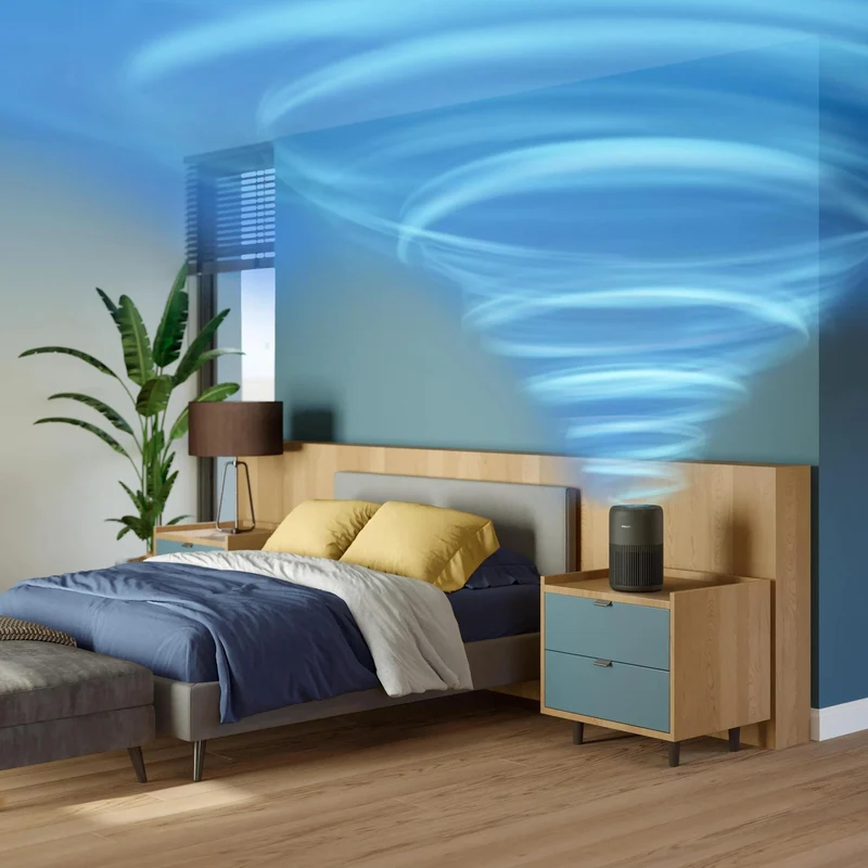 Philips Luftreiniger 900 Serie, HEPA NanoProtect + Aktivkohlefilter