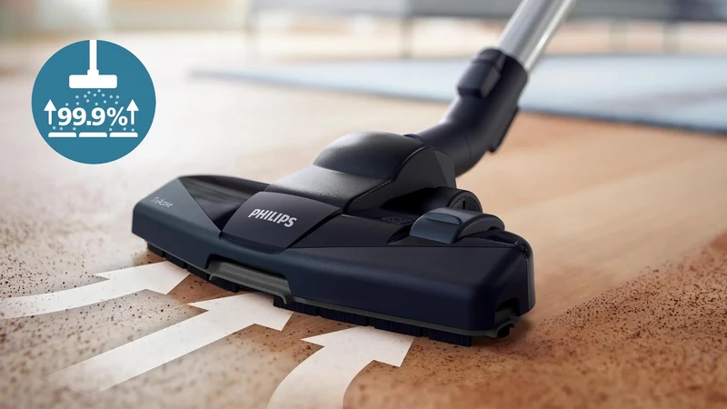 Philips 3000 series PowerPro Compact FC9331/09 Beutelloser Staubsauger - 900 W - Zylinder-Vakuum - Trocken - Beutellos - 1,5 l - HEPA
