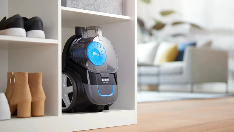 Philips 3000 series PowerPro Compact FC9331/09 Beutelloser Staubsauger - 900 W - Zylinder-Vakuum - Trocken - Beutellos - 1,5 l - HEPA