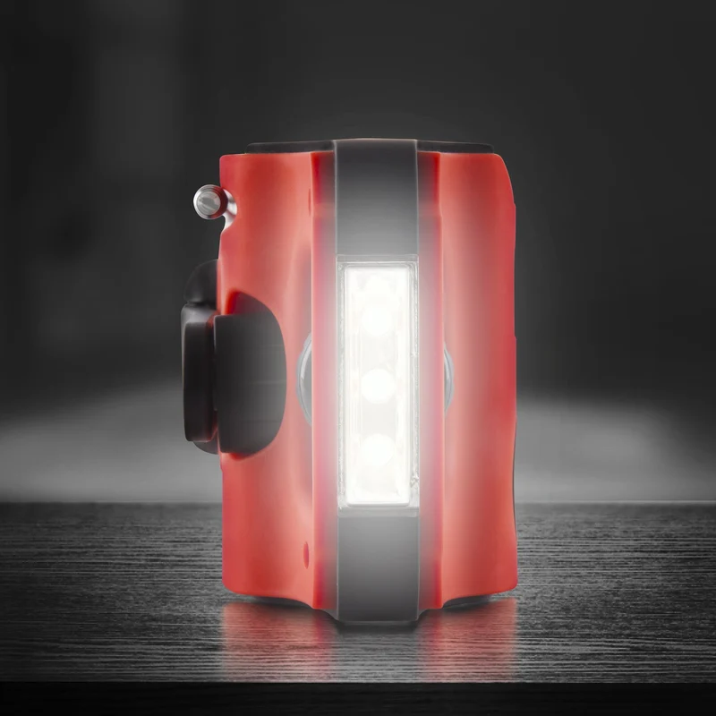 Duronic Apex Radio AM/FM | Mit Radiowecker und Taschenlampe | Aufladbar mit Solar, Kurbel und USB | 300mAh Akku | Bis zu 7h Musik mit voller Ladung | Ladefunktion für Handy | Notfallradio