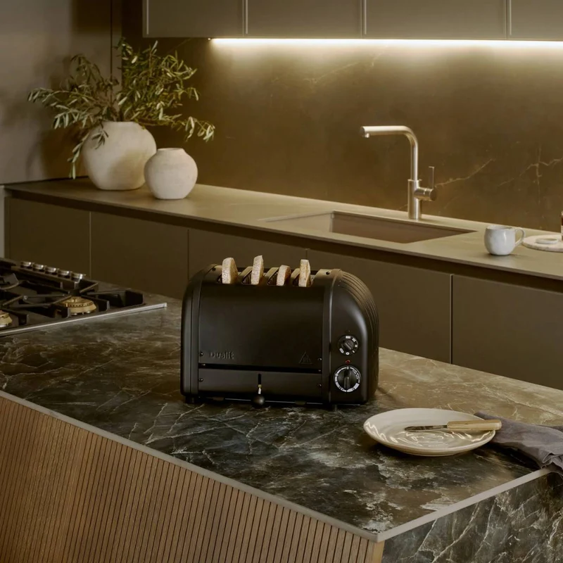 Dualit Classic 4er-Toaster Stealth