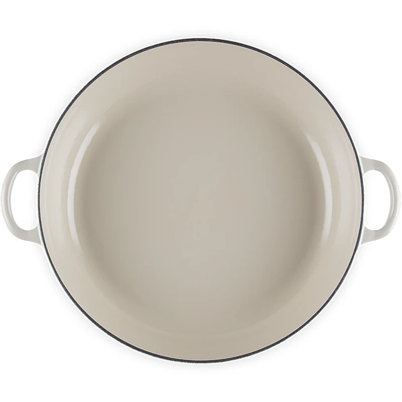 Le Creuset Gourmet-Profitopf Tradition 30 mit Phenolknopf Creme
