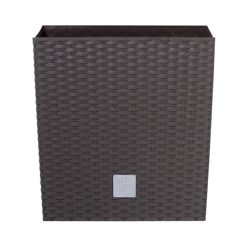 Prosperplast DRTS325L-440U Flower pot with Prosperplast Rato Low DRTS325L 440U umbra