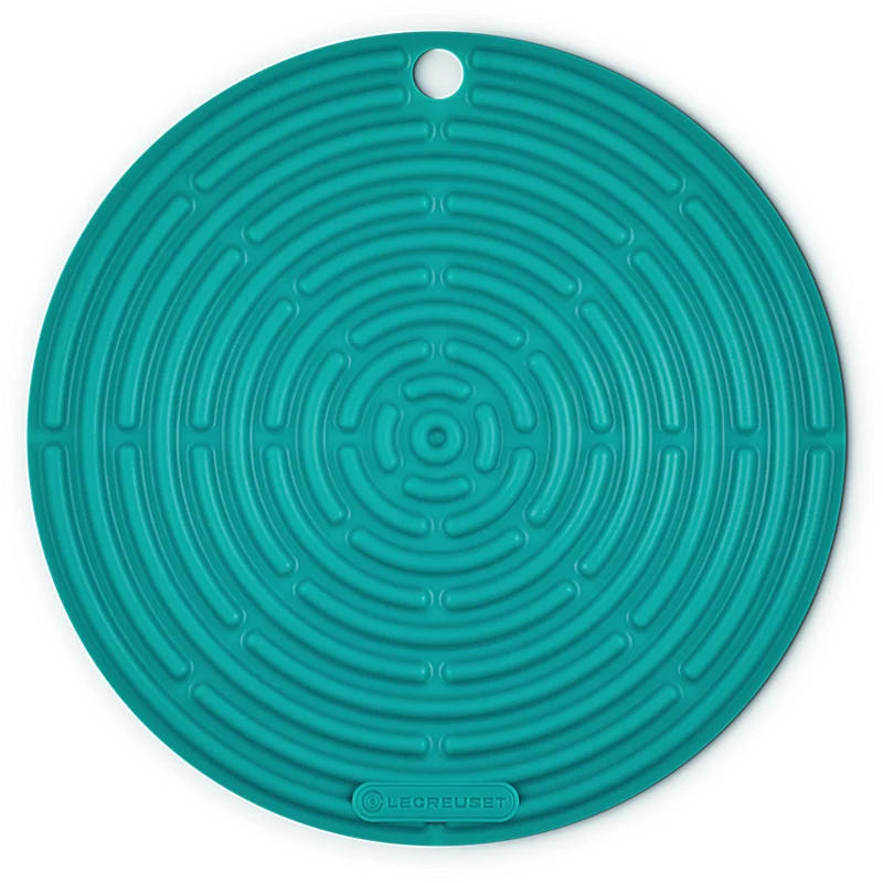 Le Creuset Silikon Topflappen 20 cm Bleu Riviera