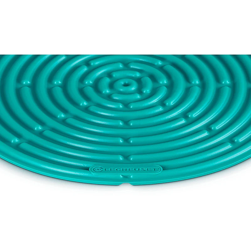 Le Creuset Silikon Topflappen 20 cm Bleu Riviera