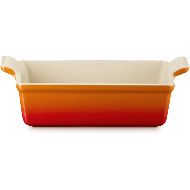 Le Creuset Backform 23 cm Ofenrot