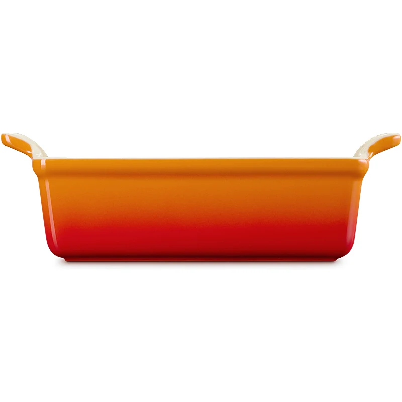 Le Creuset Backform 23 cm Ofenrot