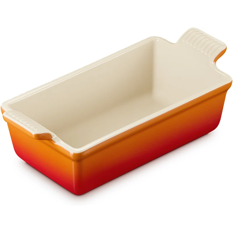 Le Creuset Backform 23 cm Ofenrot