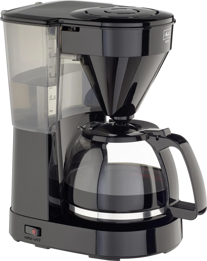 MELITTA 1023-02 - Filterkaffeemaschine - Gemahlener Kaffee - 1050 W - Schwarz - Edelstahl