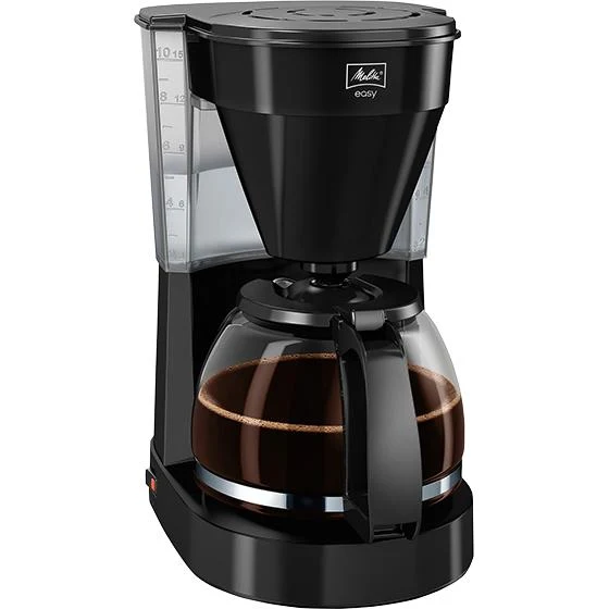 MELITTA 1023-02 - Filterkaffeemaschine - Gemahlener Kaffee - 1050 W - Schwarz - Edelstahl