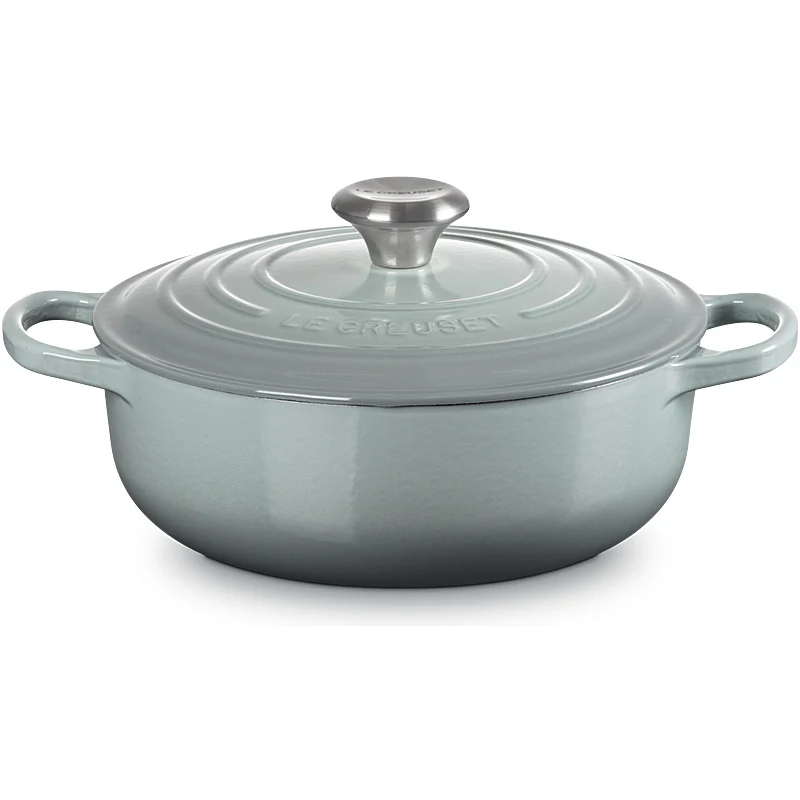 Le Creuset Sauteuse Signature 24 cm Sea Salt