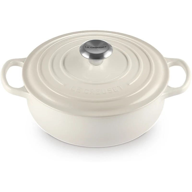 Le Creuset Sauteuse Signature 24 cm Meringue