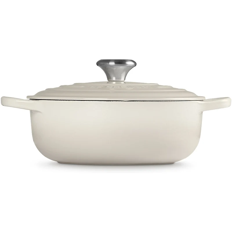 Le Creuset Sauteuse Signature 24 cm Meringue