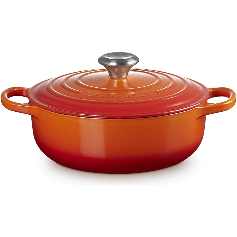 Le Creuset Sauteuse Signature 24 cm Ofenrot