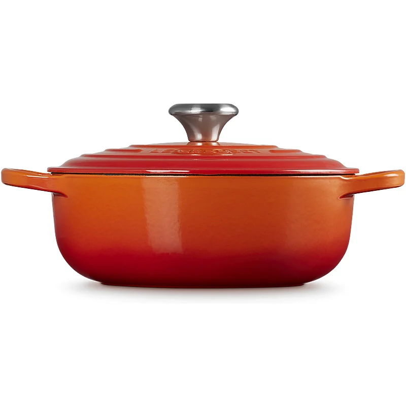 Le Creuset Sauteuse Signature 24 cm Ofenrot