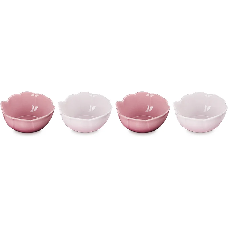 Le Creuset Blumenschälchen 4er-Set