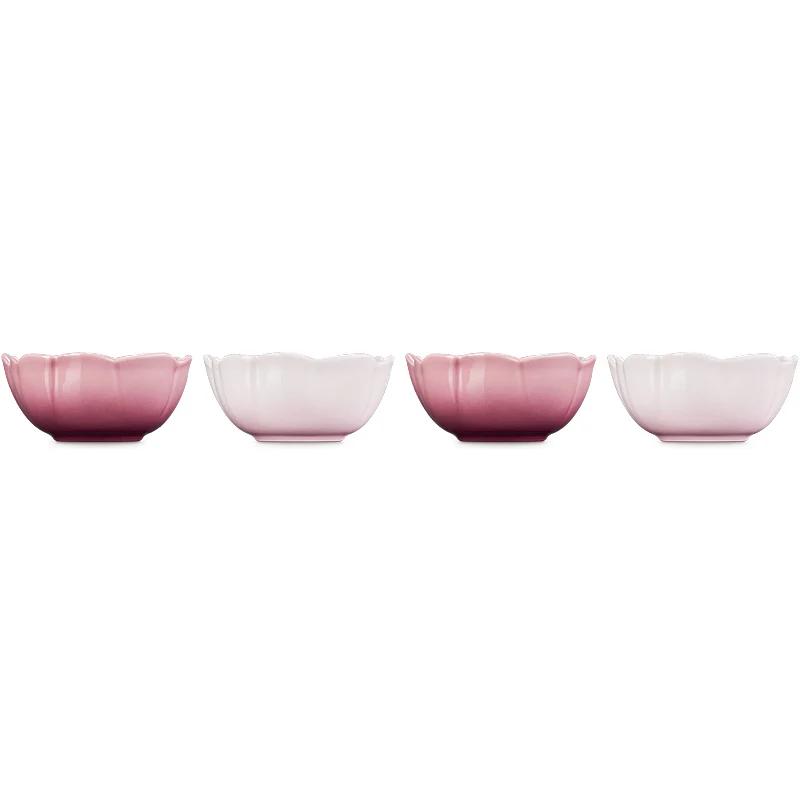 Le Creuset Blumenschälchen 4er-Set