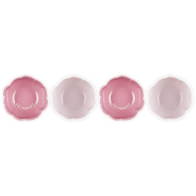 Le Creuset Blumenschälchen 4er-Set