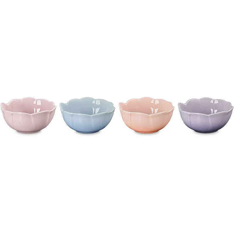 Le Creuset Blumenschälchen 4er-Set