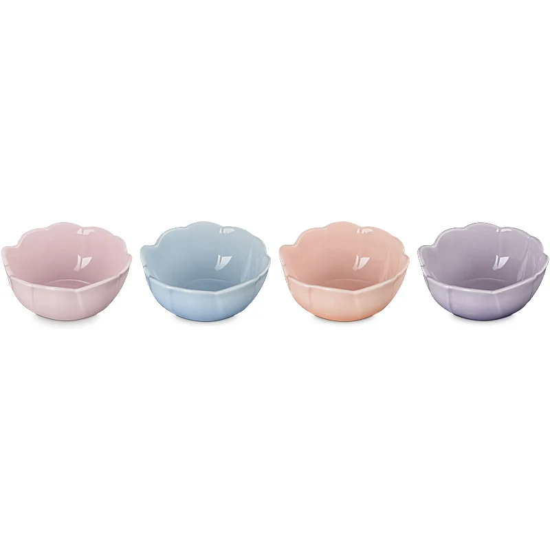 Le Creuset Blumenschälchen 4er-Set