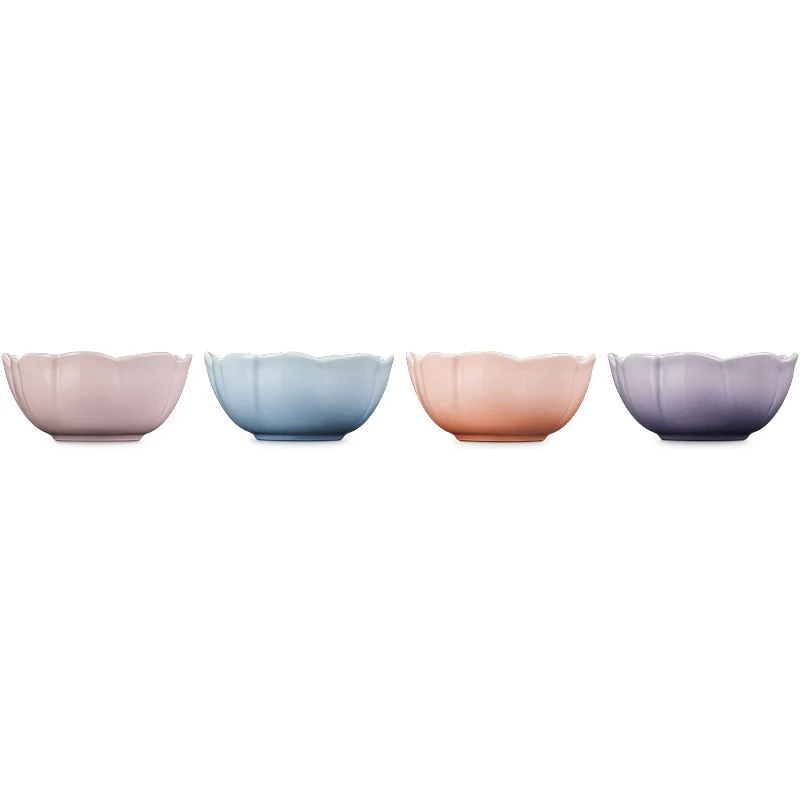 Le Creuset Blumenschälchen 4er-Set