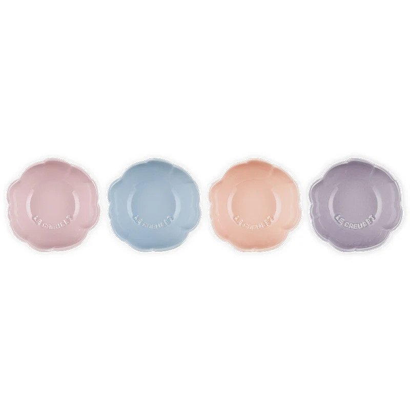 Le Creuset Blumenschälchen 4er-Set