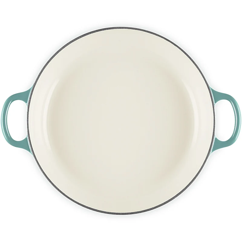 Le Creuset Gourmet-Profitopf Signature Blume 26 cm Bleu Riviera