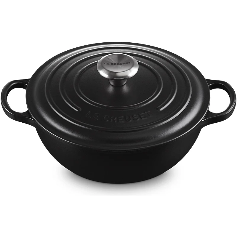 Le Creuset La Marmite Signature 24 cm Schwarz