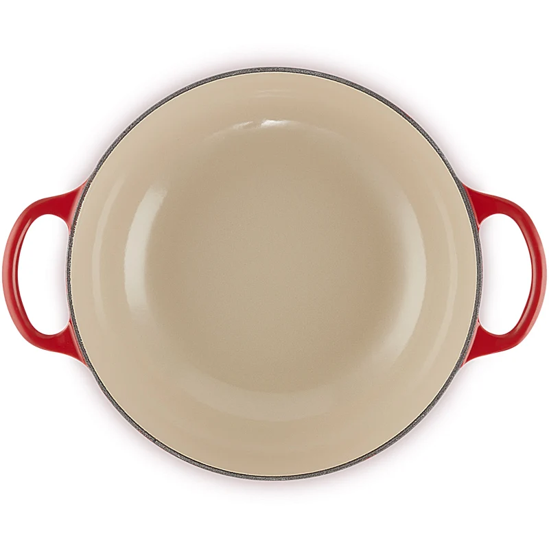 Le Creuset Stew Pot Signature 22 cm Kirschrot