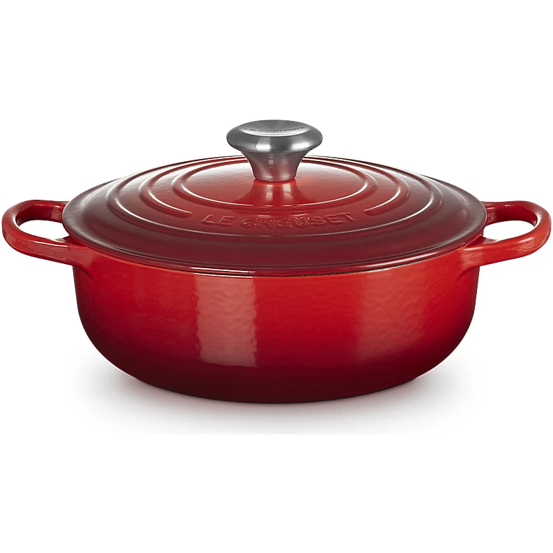 Le Creuset Sauteuse Signature 24 cm Kirschrot