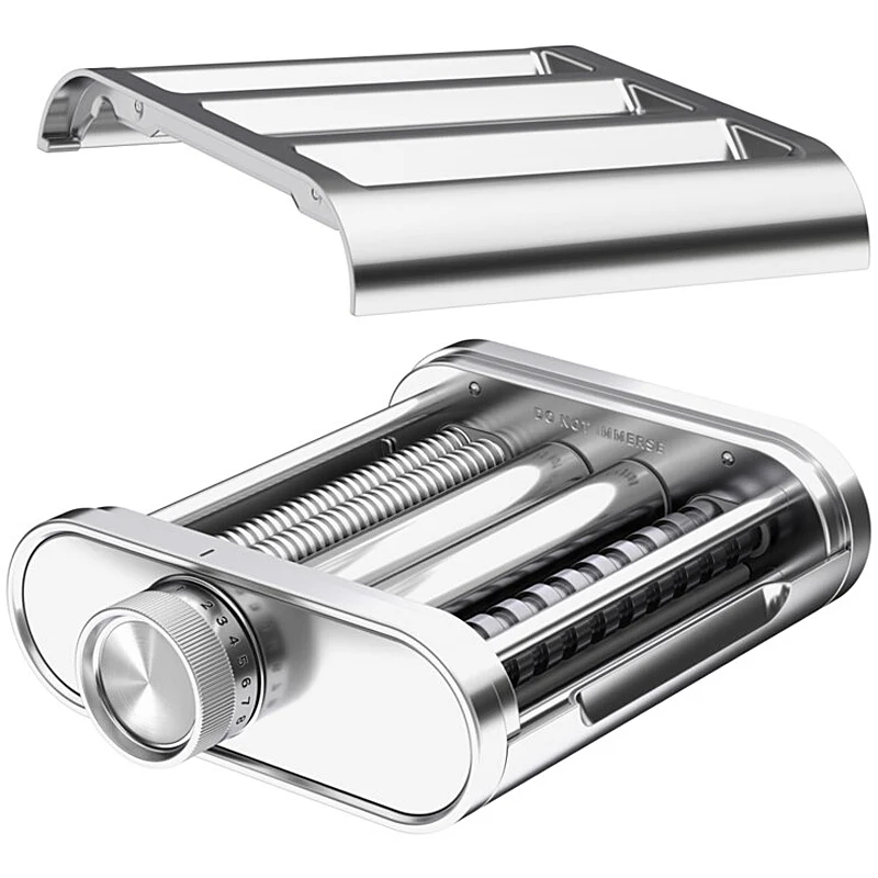 KitchenAid 3-in-1 Nudelvorsatz Edelstahl 5KSM3MPA - Pastaaufsatz für Artisan
